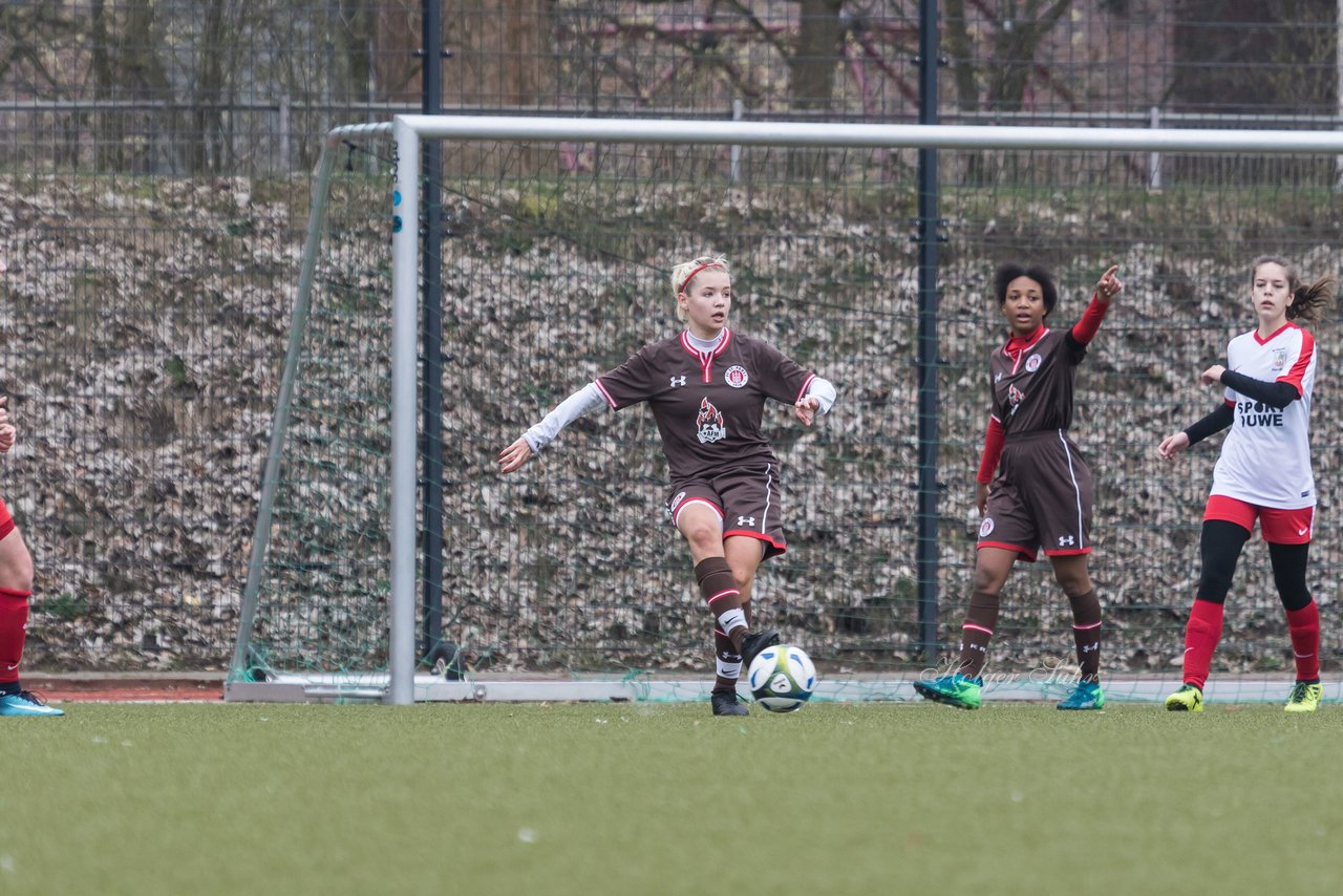 Bild 100 - B-Juniorinnen Walddoerfer - St.Pauli : Ergebnis: 4:1